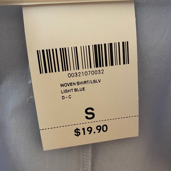 Forever 21 blue button down shirt - Picture 2 of 5